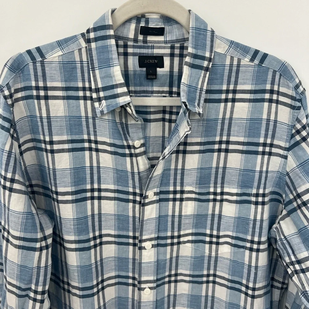 J. Crew Baird McNutt linen blend shirt